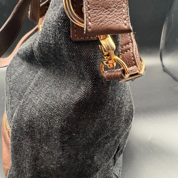 Burberry Black Denim Two Way Tote (Blue Label) - Picture 2 of 4